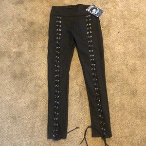 KILLSTAR Viper Lace-Up Leggings
